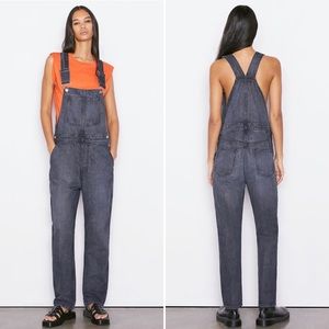 NEW Frame Denim Classic Overalls in Color: Blackwater